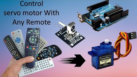 Control servo Motor With Your Remote (Amazing) !!!