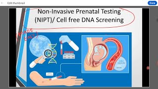 Preimplantaion Genetic Testing/Prenatal Genetic testing/Part -2/NIPT/detailed/explained/screening T2