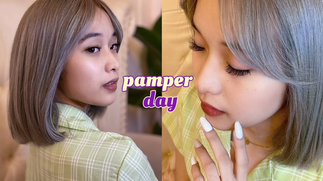VLOGMAS DAY 13&14: NEW HAIR, POLYGEL + FIRST TIME MAG EYELASH EXTENSIONS! | Anne Lopez