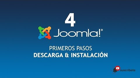 Como descargar e instalar Joomla 4