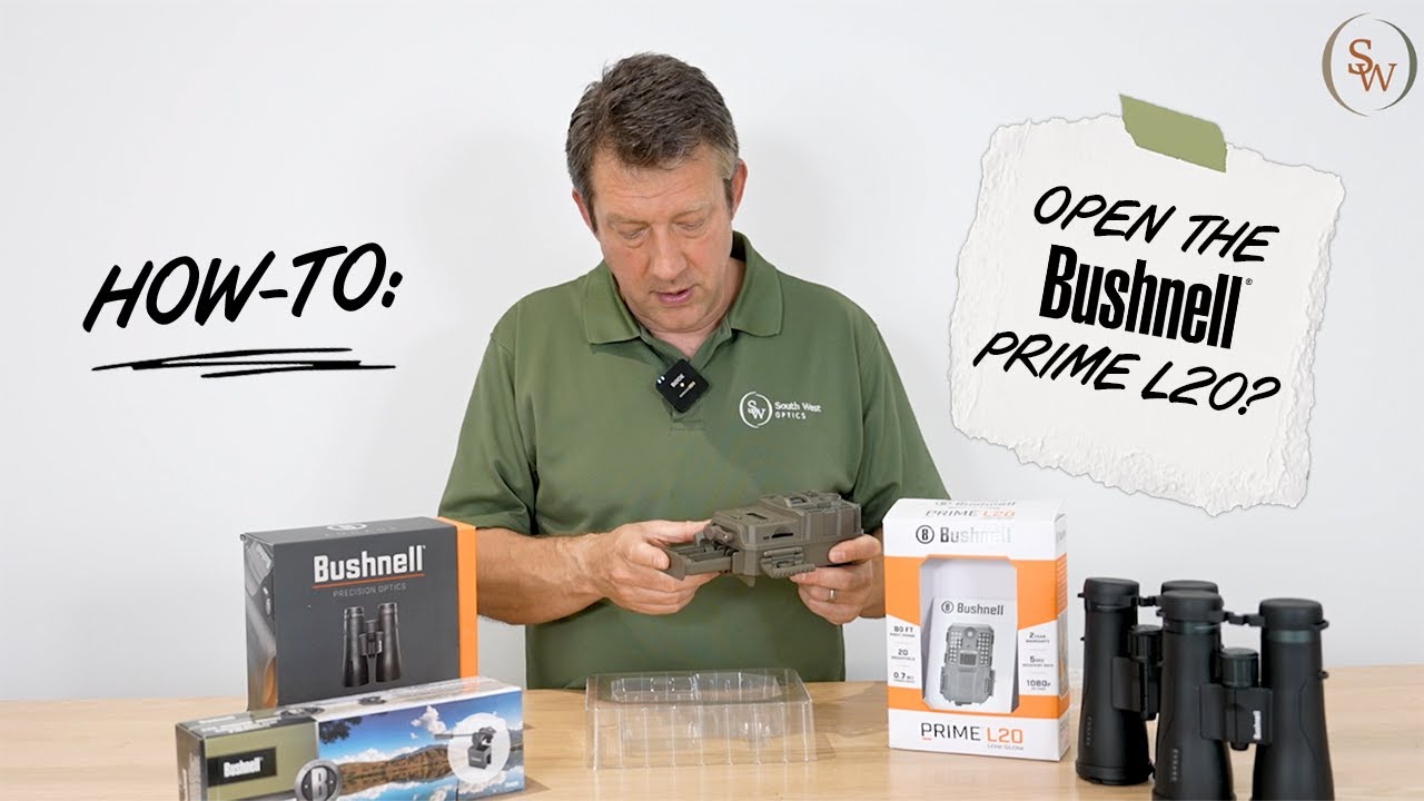 How To Open The Bushnell Prime L20 Trail Cam - YouTube