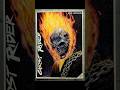 Drawing Ghost Rider 💀🔥 #ghostrider #art #marvel #viral #fanart #drawing #ytshorts