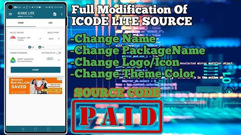 ICODE LITE PAID - Full Modification Tutorial