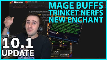10.1 PTR Update: Mages Buffed, Trinkets Nerfed, New Enchant!