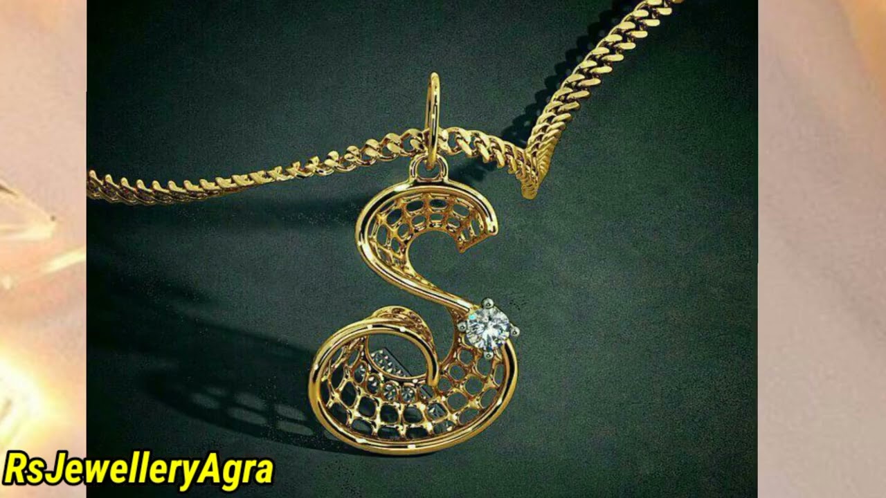 Name Pendant Designs |Gold Jewellery 