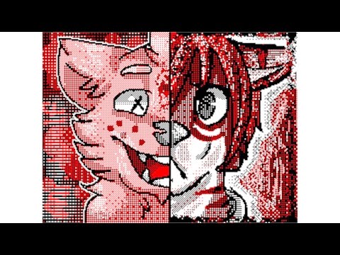 Me and Mr Wolf  Flipnote by Raksha, Dark Snivy / Sudomemo