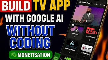 Build TV Streaming App and Website using AI// Make money with AI