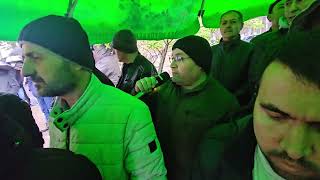 Demi̇rci̇de Rahmetli̇ Ali̇ İhsan Erkulun Mezarinda Kurani Keri̇m Okunuyor 25 - 01 - 2025