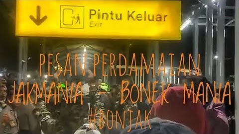 JAKMANIA DI SAMBUT HANGAT BONEK MANIA | PERSEBAYA VS PERSIJA | TERIMAKASIH BONEK MANIA