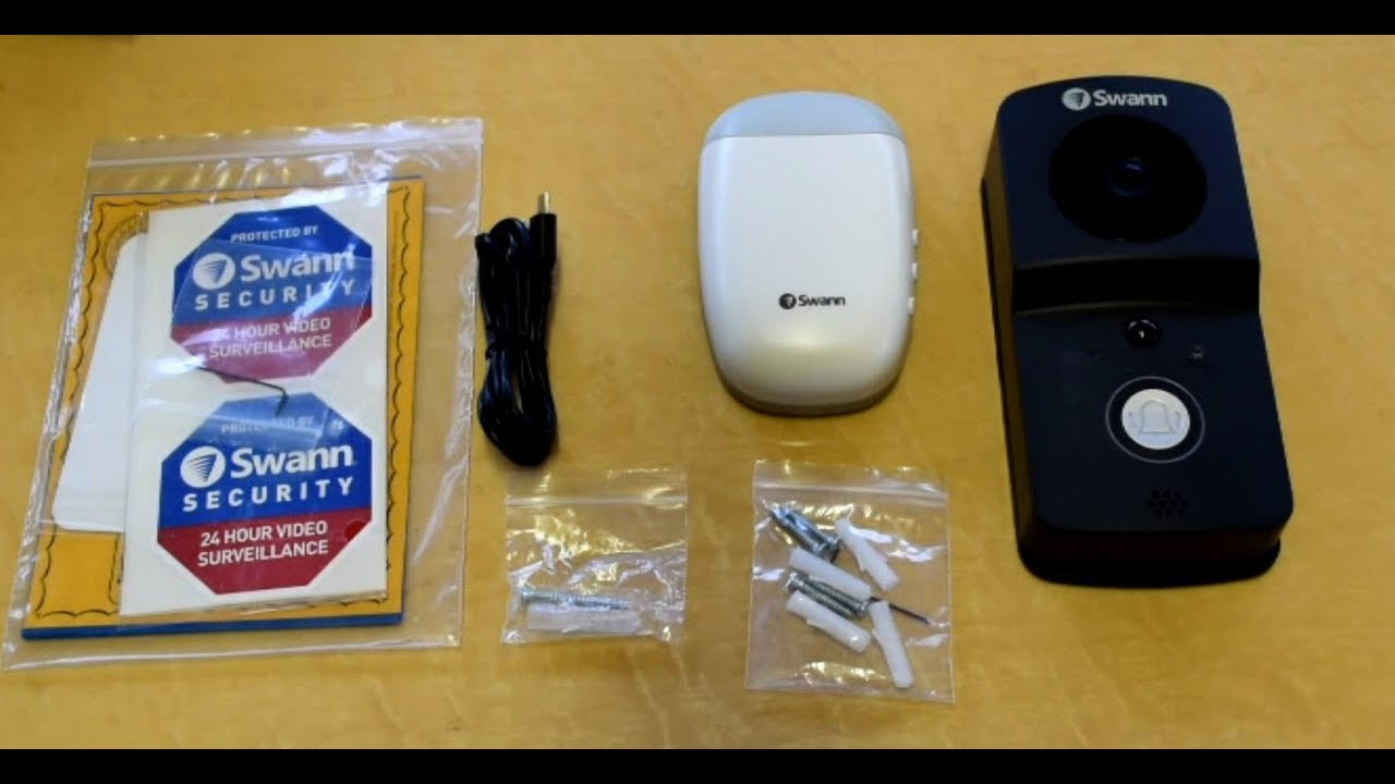 swann 720p video doorbell