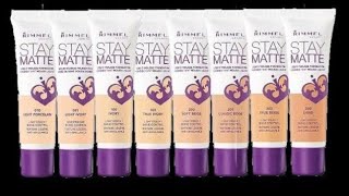 Rimmel...Stay Matte Liquid Mousse Foundation