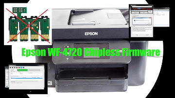 How to make your Epson WF-7420 WF-7430 accepting any cartridge even without chip. Chipless Firmware