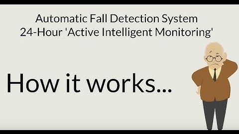 Automatic Fall Detection System. How it works. 24-hour. Fall detector. AIM Solution