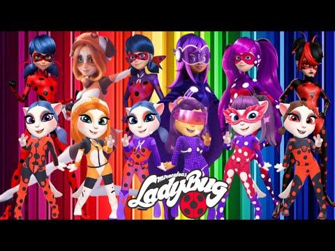 🌈➕ MIRACULOUS LADYBUG 🐞➕ ANGELA 2 | MIRACULOUS WORLD PARIS | Cosplay Makeover Tutorial 🐞