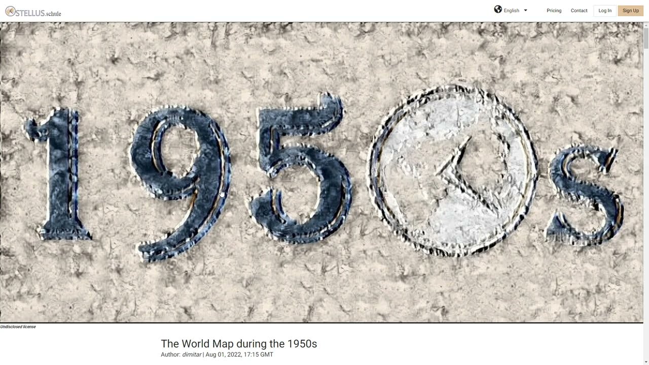 World Map 1950 | Digital Maps | Timelines of World History
