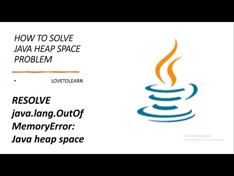 ვიდეო: როგორ დავძლიო Java heap space შეცდომა?