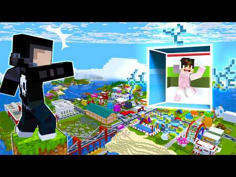 Using Dimensional Door to Find my Friends Secrets in Minecraft!