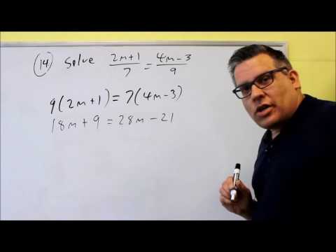 MATH 95 Midterm #14
