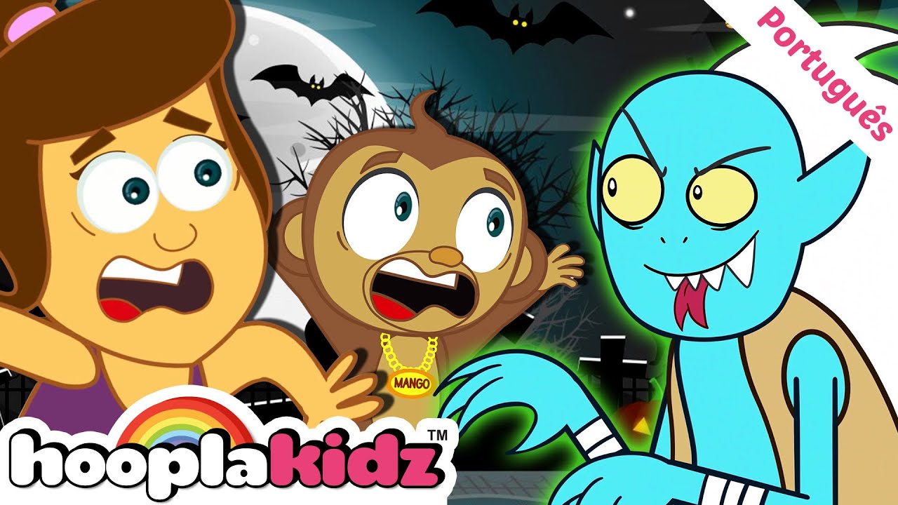 ⁣HooplaKidz Brasil | Doca Hickory Dickory | Melhor músicas de Halloween | Músicas Infantis