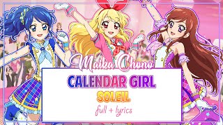 [ROMAJI LYRICS] Aikatsu! - Calendar girl