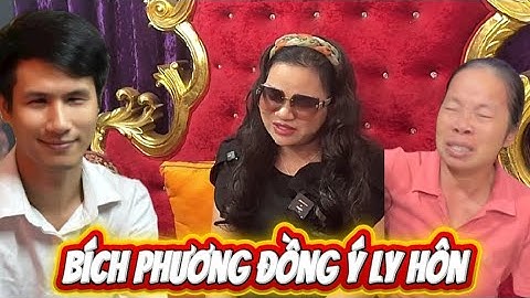 Nóng...Xuân Hòa Không Còn Tình Nghĩa Bích Phương Đồng Ý Ly Hôn Mẹ Ruột Khóc Nức Nở Thương Các Cháu 