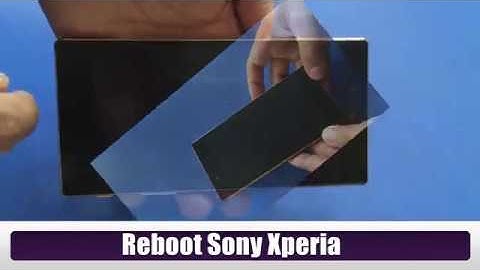 Sony Xperia Hanging Freezing Problem Emergency shutdown Restart if Mobile Phone device freezes