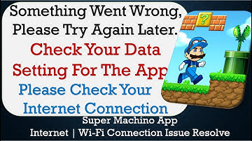 How to Fix Super Machino Something Went Wrong, Please Try Again Later Problem Solved in Android