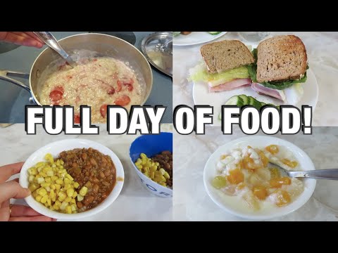 WHAT I EAT IN A DAY! | LARGE FAMILY MEAL IDEAS thumbnail
