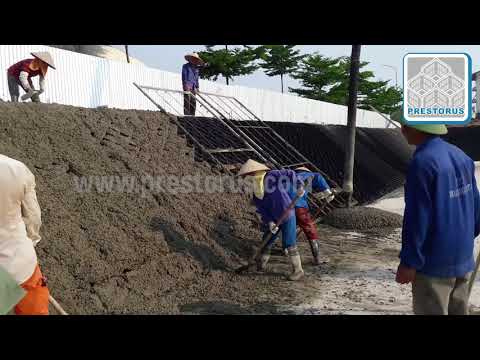 Appliance of reinforced geocell GEOCORD® in water reservoir construction in Vietnam