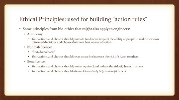 Engineering Ethics, part 2 - ethics for engineers