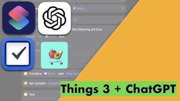 Things 3 ChatGPT-sorted shopping list [Step-by-step instructions]