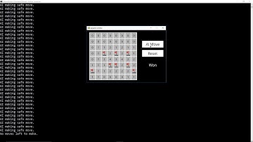 CS50 Introduction to Artificial Intelligence with Python - Minesweeper
