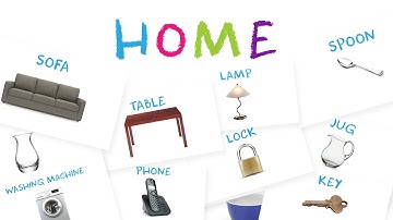 Learn Furniture & Common House Objects for Kids