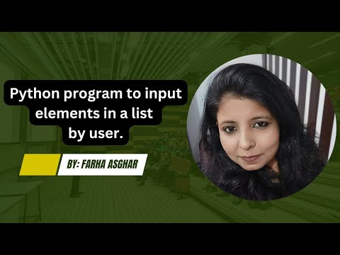 Python program to input elements in a list by user & find minimum & maximum element of the list