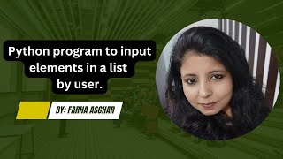 Python program to input elements in a list by user & find minimum & maximum element of the list