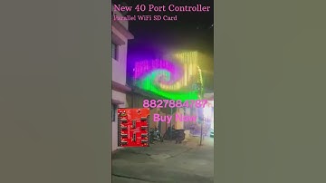 New 40 Port Parallel WiFi HD Controller. Pixel Led Parallel Controller.#pixelled #hardhatelectronics