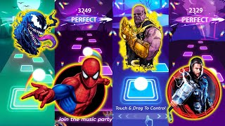 Venom  Spider Man  Thanos  Thor Tiles EDM Ruh