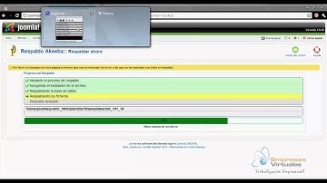 12 Entrenamiento Joomla - Configurar Crear Borrar y Descargar Copias de Seguridad con Akeeba Backup