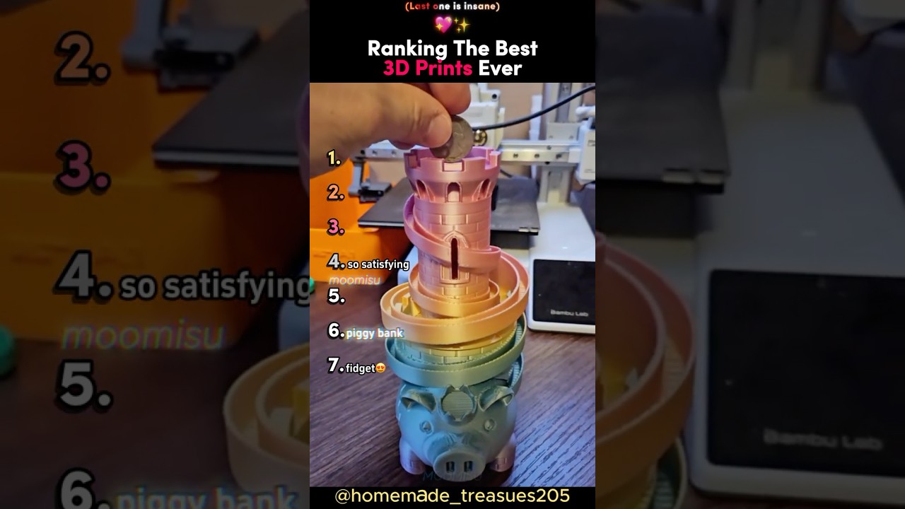 Ranking The Best 3D Prints Ever✨