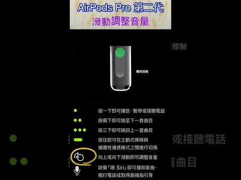 新一代的AirPods Pro將可以透過「滑動」感測器的方式，來調整音量了！