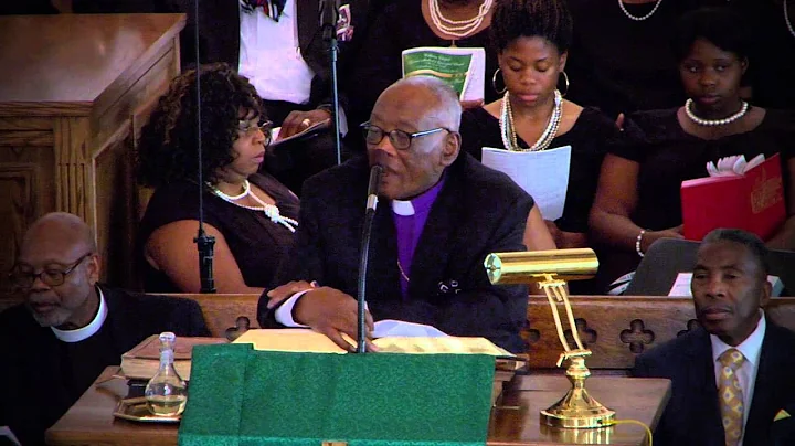 Bishop Frederick Calhoun James remarks