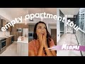 EMPTY APARTMENT TOUR MIAMI | 1 Bed, 1 Bath