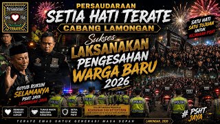 🇮🇩 Lamongan Branch of SH Terate Successfully Holds New Member Initiation 2026
