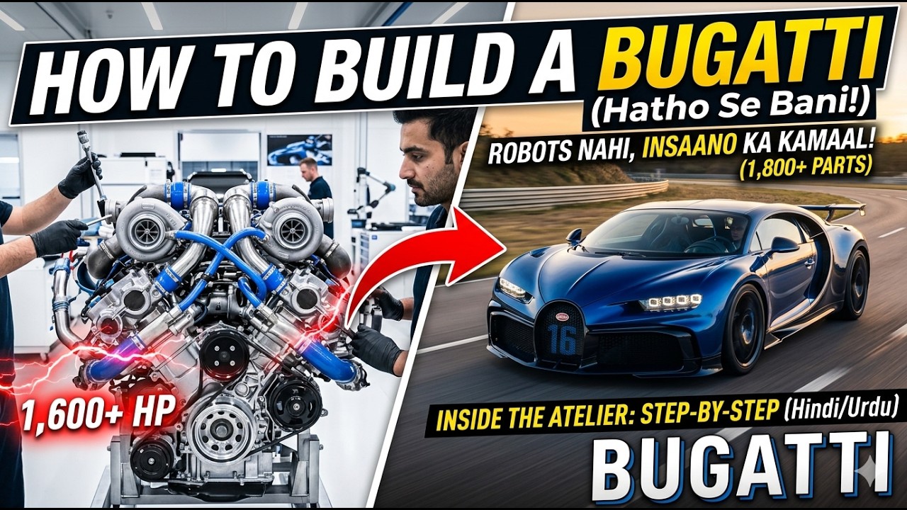 Inside the Bugatti Atelier: Engineering at its Peak.#bugatti #car # ...