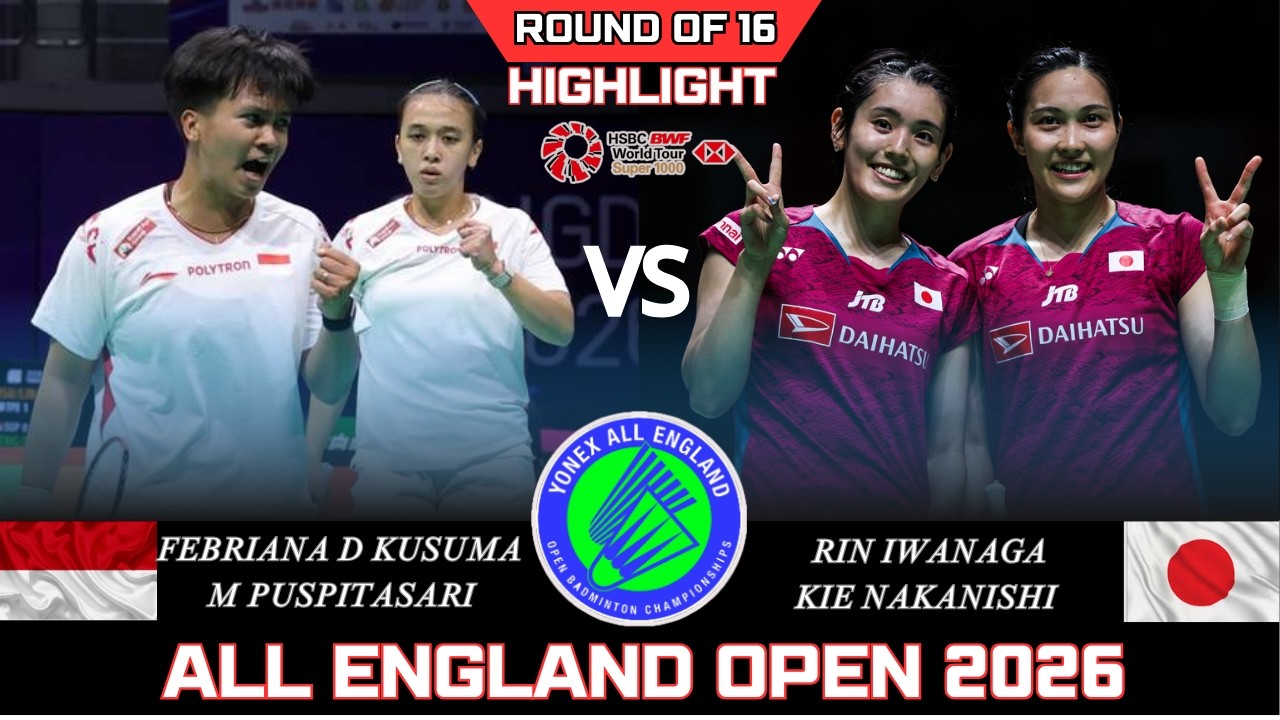 AMAZING! ANA/TRIAS (INA) vs IWANAGA/NAKANISHI (JPN)[WD]R16 | ALL England Open 2026 Badminton