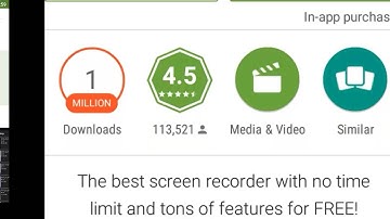 Best screen recorder on android without root