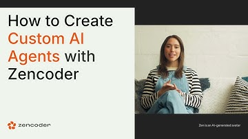 How-To: Create Custom AI Agents in Zencoder
