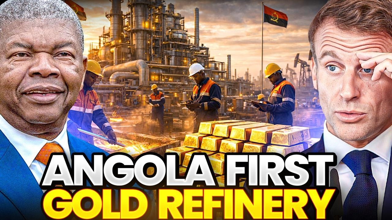 ANGOLA BUILDS ITS FIRST GOLD REFINERY — A Move Beyond Oil & Diamonds!