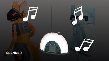 Cassette Tape Vs Robot [Blender]