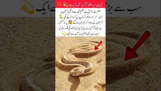 The Staff Turned Into a Serpent 🐍 | Miracle of Prophet Musa (AS) #islamichistory #motivation